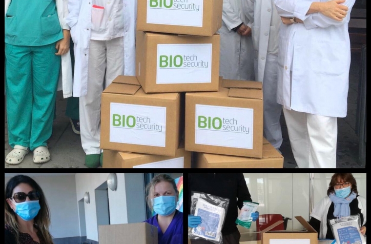 BIOTECH BIOSECURITY THANKS THE SANITARY COLLECTIVE FOR THEIR FIGHT AGAINST SARS-COV-2  